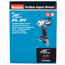 Makita DTW300Z visseuse électrique et visseuse à percussion 3200 tr/min Noir, Bleu - Vue supplémentaire 13