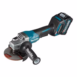 Makita GA013GM201, 8500 tr/min, 12,5 cm, Batterie, 4 Ah, 3,6 kg