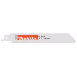 Makita Lame Bi-Métal flexible pour tôles acier et Inox (&gt; 1,2 mm), Lames de scie sabre, Plaque d'acier inoxydable (fine),  ...