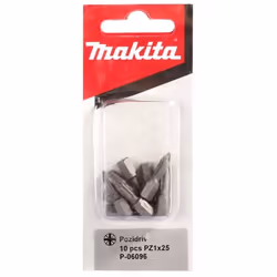 Peu de tournevis Makita; PZ1; 10 unités