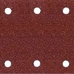 Papier de verre pour ponceuse orbitale 114x102 mm; K100; 10 unités