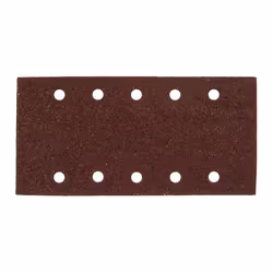 Papier de verre pour ponceuse orbitale 229x115 mm; P40; 10 unités