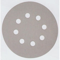 Papier de verre Velcro soutenu 125 mm; K40; 10 unités