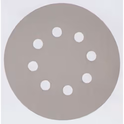 Papier de verre Velcro soutenu 125 mm; K320; 10 unités