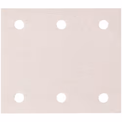 Papier de verre pour ponceuse orbitale 114x102 mm; P320; 10 unités
