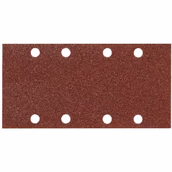 Informations techniques Dimensions produit, largeur : 93 mm Grain : 150 Longueur : 230 mm Papier abrasif. 93x230mm K150 TROU  ...