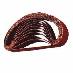 Makita P-43315, Bande abrasive, Métal, Bois, Oxyde d'aluminium, Marron, 533 mm, 9 mm