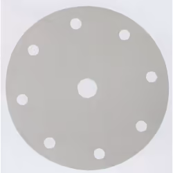 Papier de verre Velcro soutenu 150 mm; K80; 10 unités