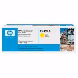 HP Color LaserJet C4194A Yellow Original Toner Cartridge, 6000 pages, Jaune, 1 pièce(s)