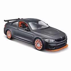 Voiture miniature BMW M4 GTS orange - Maisto - 1/24 - Métal et plastique - Pour adultes