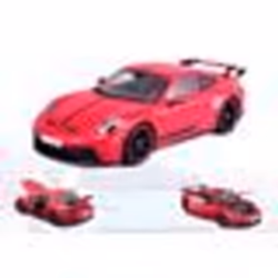 Maisto 1/18 PORSCHE 911 GT3 2022 - Rouge avec bande, Modèle de voiture de sport, Pré-assemblé, 1:18, Porsche 911 GT3 2022, Un ...