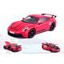 Maisto 1/18 PORSCHE 911 GT3 2022 - Rouge avec bande