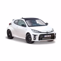 Voiture miniature - Maisto - Toyota GR Yaris (2021) - Échelle 1:24 - Blanc - Intérieur