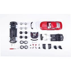 Kit métal Maisto - Ford Mustang GT 2015 - Véhicule à monter - Rouge