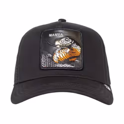 Casquette Trucker Serpent Black Mamba - Goorin Bros - Taille Unique - Noir