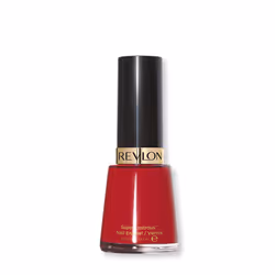 Revlon Nail Enamel, Rouge, Revlon Red, Soin, Protection, Glossy strawberry red, Opaque, Gloss