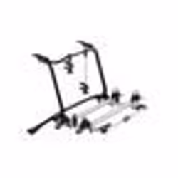 Thule WanderWay 2 , Support de bicyclette, Porte-vélo hayon arrière, Noir, Argent