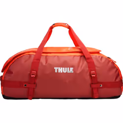 Thule Chasm -130 Feather / Roarange sac de voyage 130 L Nylon, Élastomère thermoplastique (TPE) Orange, Rouge
