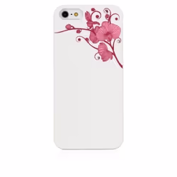Coque Swarovski orchid strass iPhone 5 / 5S