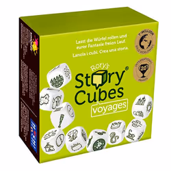 Asmodee Rory's Story Cubes Voyages, Cube (6 faces), Adultes et enfants, unisexe, 6 an(s), 20 min, Rory's Story Cubes