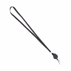 ADVANTUS 75549 Accessoire de porte-badge Porte-badge avec cordon Noir 12 pièce(s)