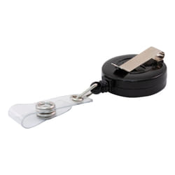 ADVANTUS 75666 Accessoire de porte-badge Porte-badge avec enrouleur Noir 25 pièce(s)