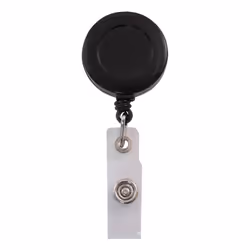 ADVANTUS 75666 Accessoire de porte-badge Porte-badge avec enrouleur Noir 25 pièce(s)