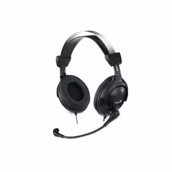 Genius Computer Technology HS-505X, Avec fil, Appels/Musique, 20 - 20000 Hz, 319 g, Casque, Noir