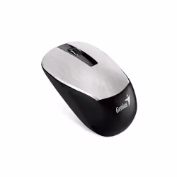 Genius Computer Technology NX-7015, Ambidextre, BlueEye, RF sans fil, 1600 DPI, Noir, Argent