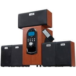 Genius Computer Technology SW-HF5.1 6000 set d'enceintes 200 W Universel Bois 5.1 canaux 100 W