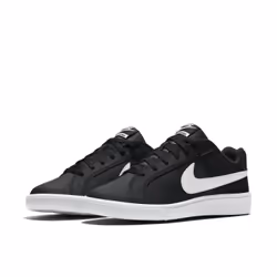 Nike Wmns Court Royale, Mâle, Adulte, Chaussures de sport à la mode, Noir, Blanc, EUE, Monochromatique
