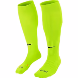 Nike Classic II Chaussettes De Football - Jaune Fluo  Taille: 38-42