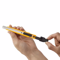 Olfa A-1 Noir, Jaune Couteau à lame universelle