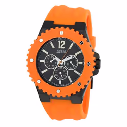 Montre Guess Overdrive Pour Hommes en Orange - W11619G4