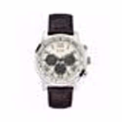 Montre homme - GUESS - GENTS W0380G1 - Classique - Chronographe - Cuir et Acier inoxydable