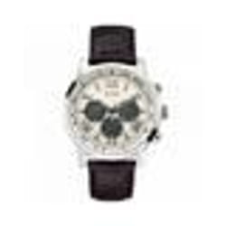 Montre homme - GUESS - GENTS W0380G1 - Classique - Chronographe - Cuir et Acier inoxydable