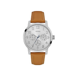 Montre Guess Brooklyn Pour Hommes en Marron - W0974G1