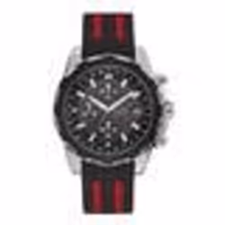Montre - Guess - W1047G1 - Silicone Noir - Résistante à leau 10 bar - 47 mm