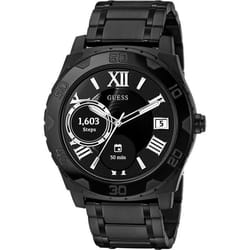 Montre - GUESS - CONNECT C1001G5 - Quartz - Digital - Acier inoxydable - Noir