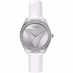 Montre Femme - Guess - Tri Glitz W0884L2 - Acier inoxydable - Cuir - Quartz