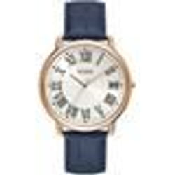 Montre - Guess - W1164G2 - Quartz - Cuir de vélin - Analogique - Argent