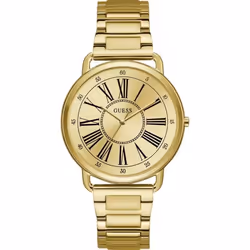 Montre - Guess - 41 mm - Acier inoxydable doré - Étanchéité 10 ATM - Femme