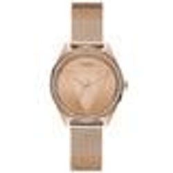 Montre - Guess - Tri Glitz W1142L4 - Acier inoxydable - Or rose - Quartz