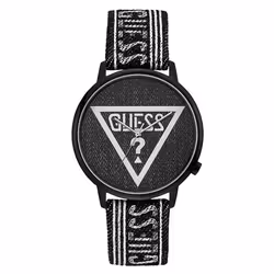 Montre - Guess - Hollywood - Acier - Noir - Femme