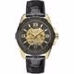 Montre - Guess - W1308G2 - Automatique - Cuir Noir - Étanchéité 5 ATM