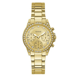 GUESS W1293L2 montre Montre bracelet Femelle Quartz Or