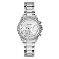 GUESS W1293L1 montre Montre bracelet Femelle Quartz Acier inoxydable