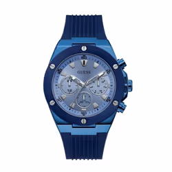 Montre - Guess - Poseidon GW0057G3 - Acier inoxydable - Silicone - 5 ATM