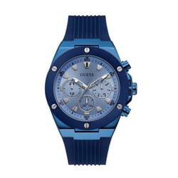 Montre - Guess - Poseidon GW0057G3 - Acier inoxydable - Silicone - 5 ATM