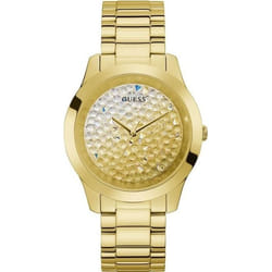 Montre Crush femmes guess or en acier inoxydable GW0020L2 Swarovski sphère de cristal